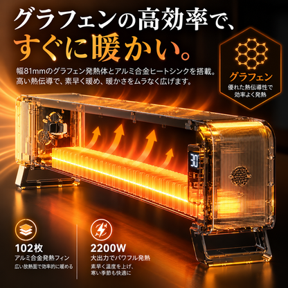 Dan Heater | グラフェン速暖ヒーター